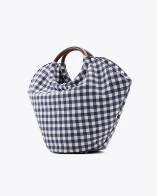 Paige Tote Bag in Gingham