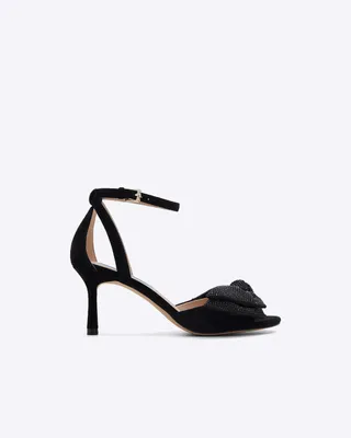 Bow Sandals Black