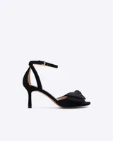 Bow Sandals Black