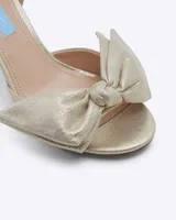 Bow Sandals Gold