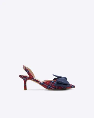 Tess Slingbacks Angie Plaid