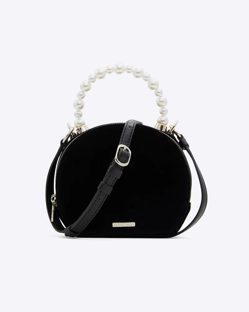 Dkny Magnolia Mini Crossbody Bag With Chain Detail Strap Black