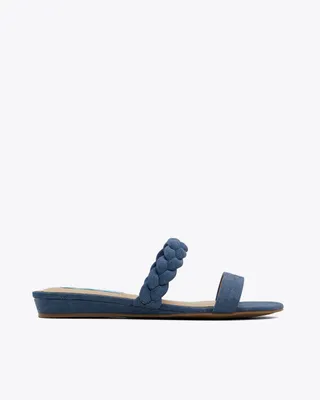 Braided Ellie Sandals Chambray