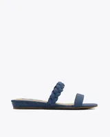 Braided Ellie Sandals Chambray