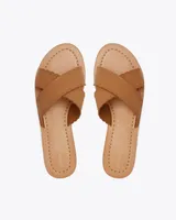 Solid Piper Flat Sandals