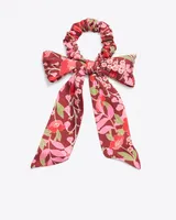 Scarf Scrunchie in Flowering Vine