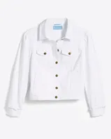 White Denim Jacket