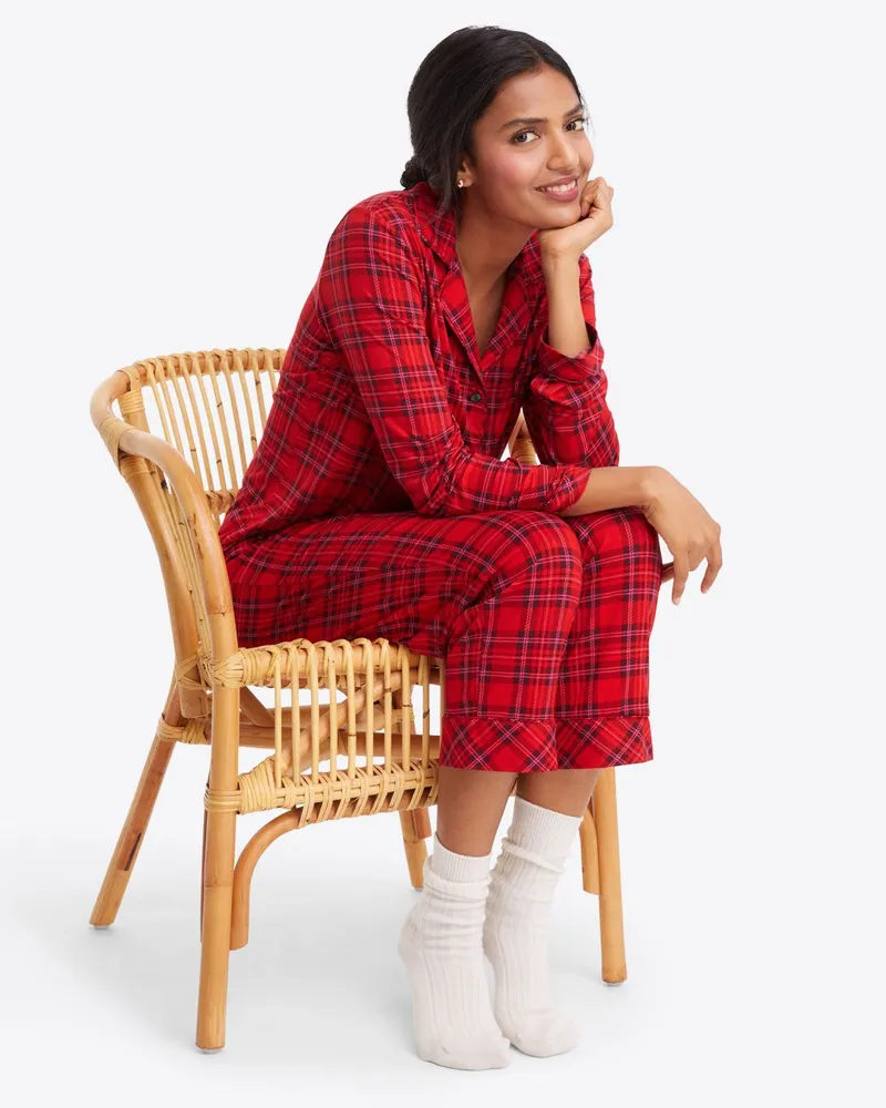 Linda Pajama Set Elle Plaid