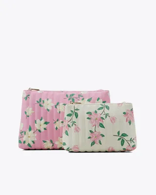 Maya Cosmetic Bag in Magnolia