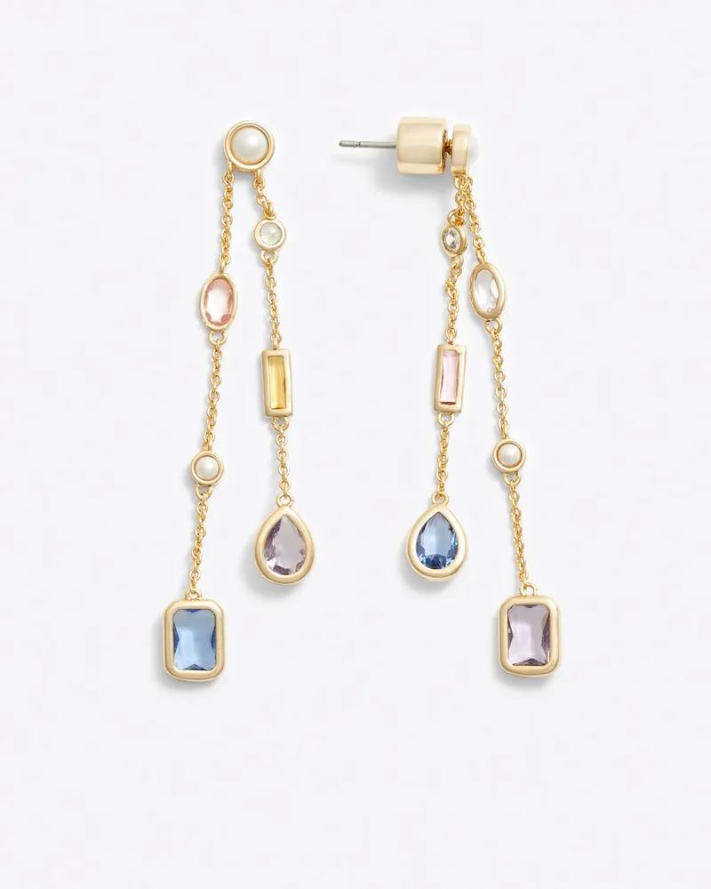 Linear Drop Earrings