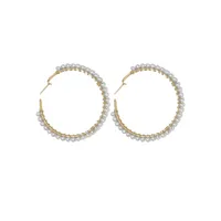 DOBLE PEARL EARRINGS