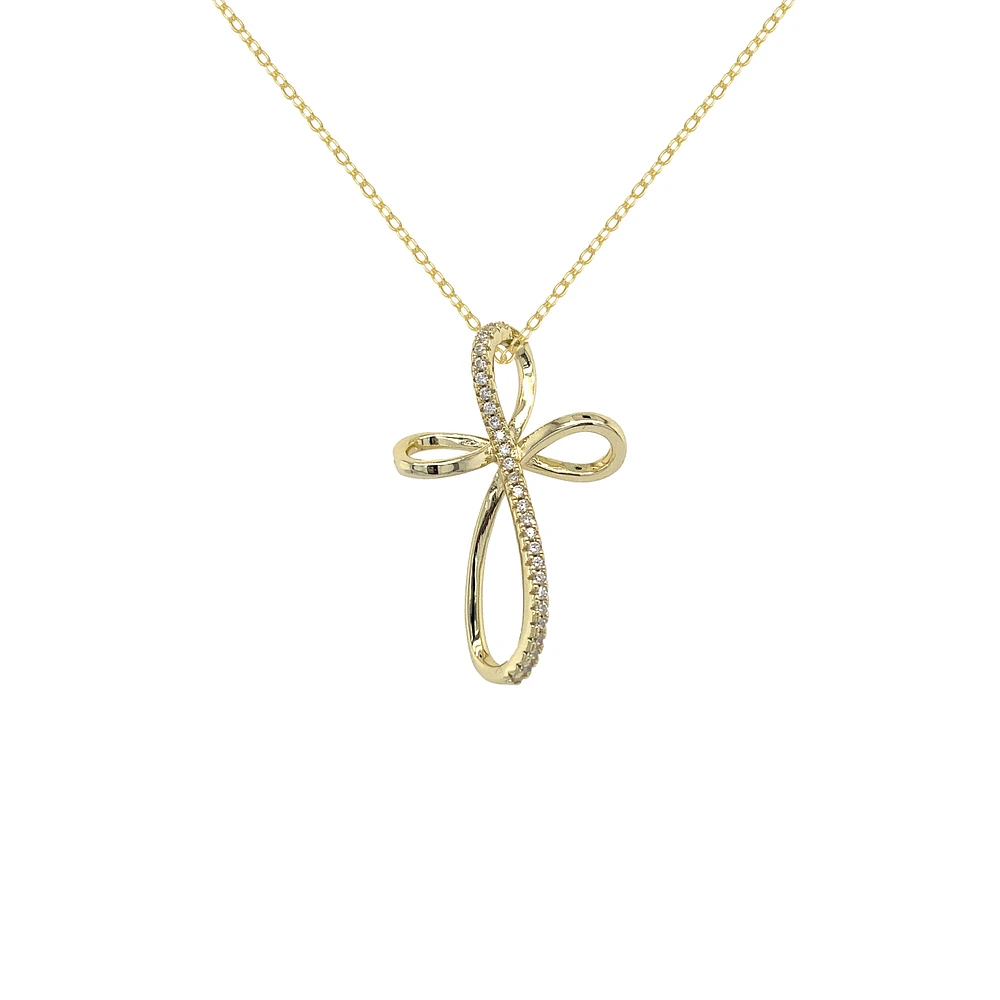 CROSS POLY NECKLACE