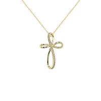 CROSS POLY NECKLACE