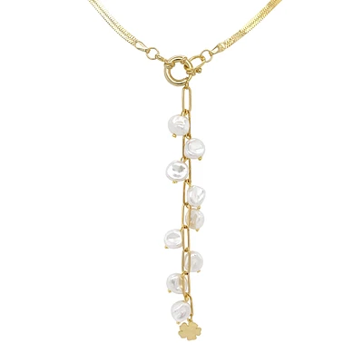 PEARLISA DROP NECKLACE