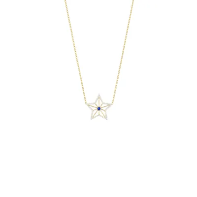 SAILOR BLUE STAR NECKLACE