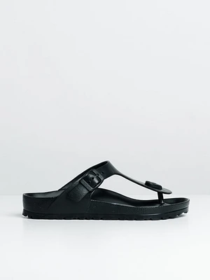 WOMENS BIRKENSTOCK GIZEH EVA BLACK SANDALS - REGULAR