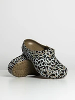 WOMENS CROCS CLASSIC ANIMAL PRNT CLOG - CLEARANCE
