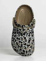 WOMENS CROCS CLASSIC ANIMAL PRNT CLOG - CLEARANCE