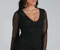 Jensen Heat Stone Bodycon Mini Dress