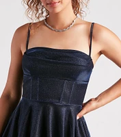 Gwen Corset A-Line Party Dress