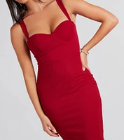 Ramona Formal High-Low Ruffled Mermaid Dress