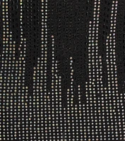Mylah Rhinestone Mesh One-Shoulder Mini Dress