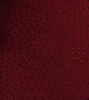 Ashton Rhinestone Mesh Mock Neck Mini Dress