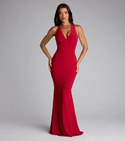 Juliane Strappy Back Mermaid Formal Dress
