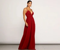 Gracie Formal Chiffon Ruched Dress
