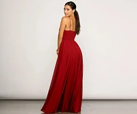 Gracie Formal Chiffon Ruched Dress