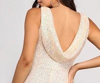 Holga Sequin Gown