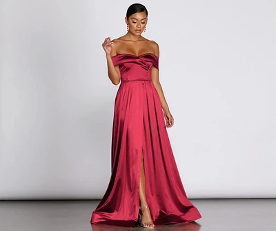 Trish Formal Off The Shoulder Dress