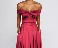 Trish Formal Off The Shoulder Dress