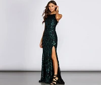 Zatanna Sequin Mermaid Gown