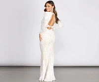 Misha Sequin Mermaid Dress