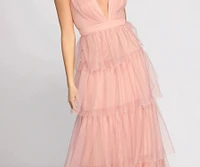 Perrie Formal Layered Tulle Dress