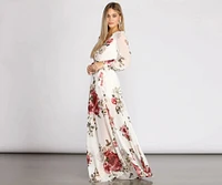 Rita Floral Chiffon Dress