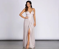 Emelie Glitter Shine A-Line Dress