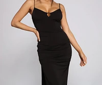 Maren Formal High Slit Dress