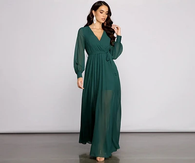 Bryn Chiffon A-Line Formal Dress
