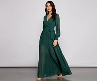 Bryn Chiffon A-Line Formal Dress