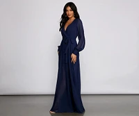 Bryn Chiffon A-Line Formal Dress