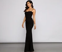 Mikayla Formal Backless Mermaid Dress