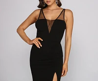 Constance Formal High Slit Mermaid Dress