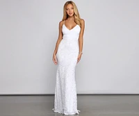 Zenaida Formal Sleeveless Lace Mermaid Dress