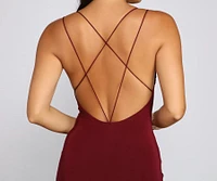 Lily Formal High Slit Dress