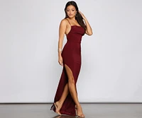 Lily Formal High Slit Dress