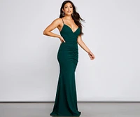 Bianca Ruched Mermaid Formal Dress