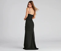 Bianca Ruched Mermaid Formal Dress