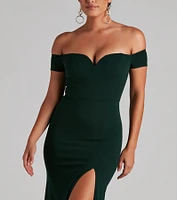 Myra Formal High Slit Dress